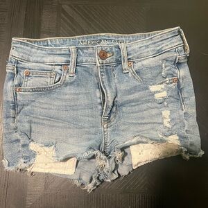 American Eagle high rise shortie size 4